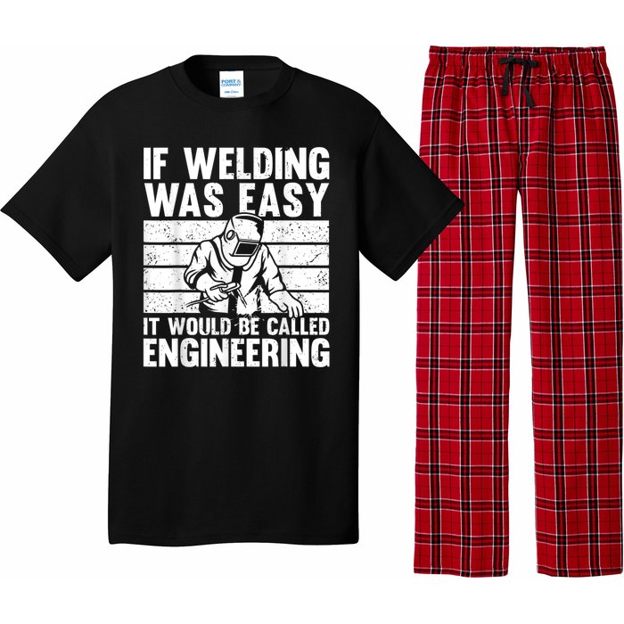 Funny Welding Design For Men Women Welder Weld Welding Lover Pajama Set