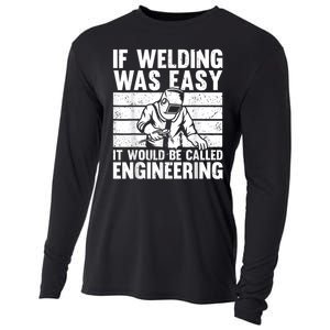 Funny Welding Design For Men Women Welder Weld Welding Lover Cooling Performance Long Sleeve Crew