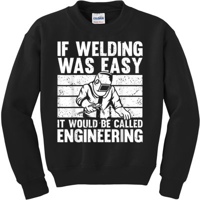 Funny Welding Design For Men Women Welder Weld Welding Lover Kids Sweatshirt