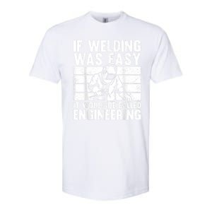 Funny Welding Design For Men Women Welder Weld Welding Lover Softstyle CVC T-Shirt