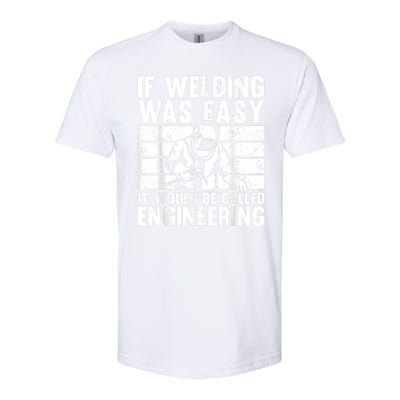 Funny Welding Design For Men Women Welder Weld Welding Lover Softstyle® CVC T-Shirt