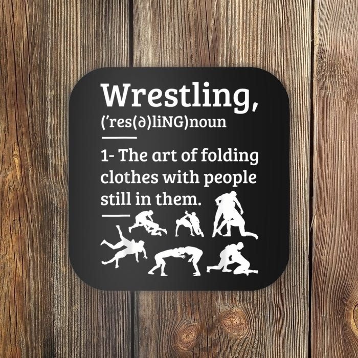 Funny Wrestling Definition Wrestler Coaster