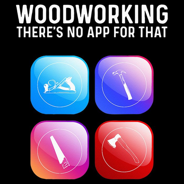 Funny Woodworking Design For Dad Woodworker Button
