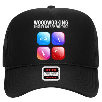 Funny Woodworking Design For Dad Woodworker Trucker Hat