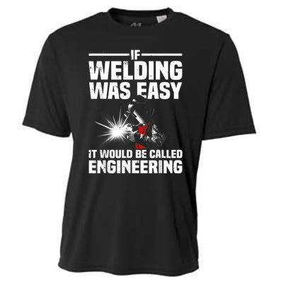 Funny Welding Design For Men Women Welder Weld Welding Lover Cooling Performance Crew T-Shirt