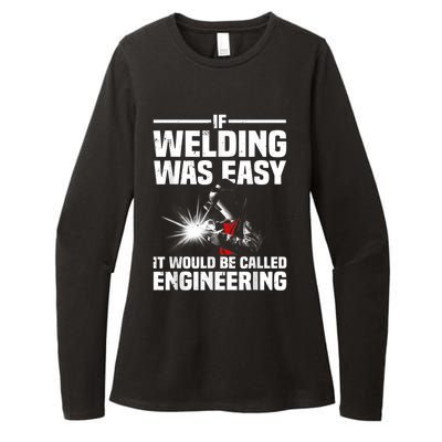 Funny Welding Design For Men Women Welder Weld Welding Lover Womens CVC Long Sleeve Shirt