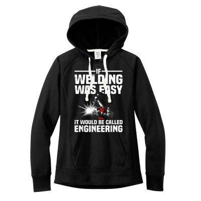 Funny Welding Design For Men Women Welder Weld Welding Lover Women's Fleece Hoodie