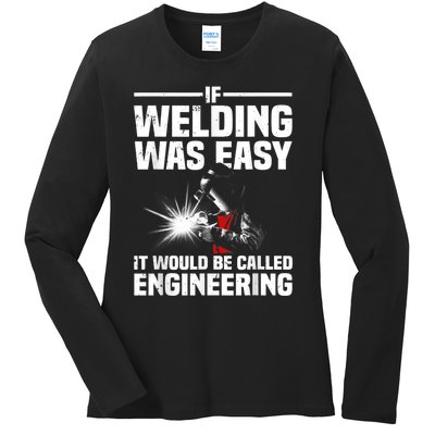 Funny Welding Design For Men Women Welder Weld Welding Lover Ladies Long Sleeve Shirt