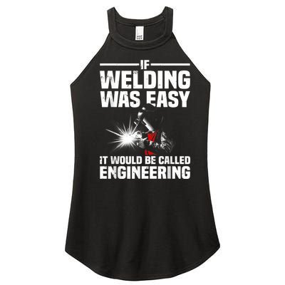 Funny Welding Design For Men Women Welder Weld Welding Lover Women's Perfect Tri Rocker Tank