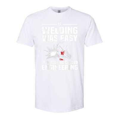 Funny Welding Design For Men Women Welder Weld Welding Lover Softstyle® CVC T-Shirt