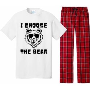 Funny Women Empowerment I Choose The Bear Pajama Set