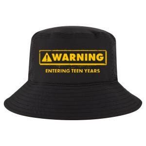 Funny Warning Entering Teen Years Cool Comfort Performance Bucket Hat