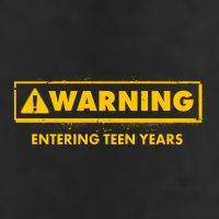 Funny Warning Entering Teen Years Adult Drive Performance Visor