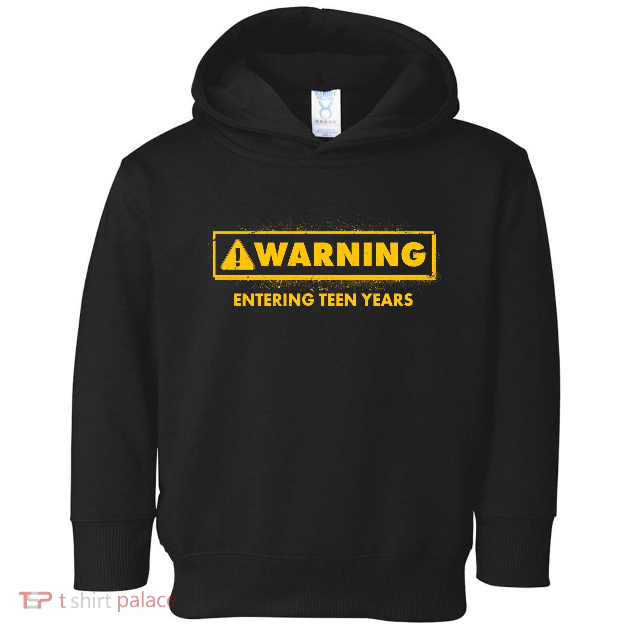 Funny Warning Entering Teen Years Toddler Hoodie