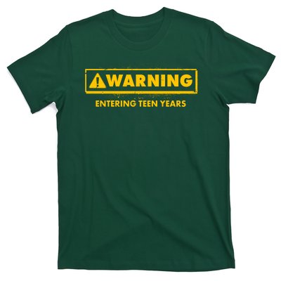 Funny Warning Entering Teen Years T-Shirt