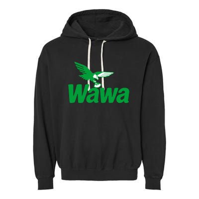 Funny Wawa Eagle Philadelphia Football Fan Garment-Dyed Fleece Hoodie