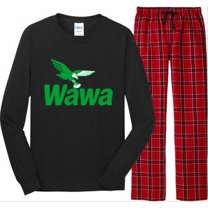 Funny Wawa Eagle Philadelphia Football Fan Long Sleeve Pajama Set