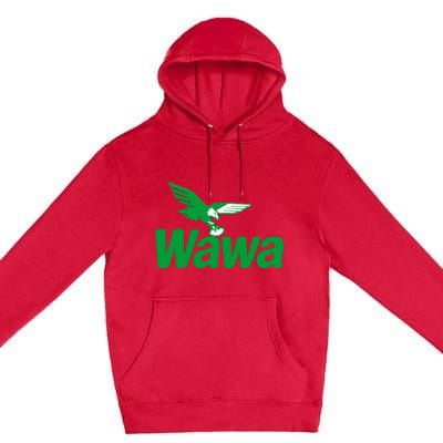 Funny Wawa Eagle Philadelphia Football Fan Premium Pullover Hoodie