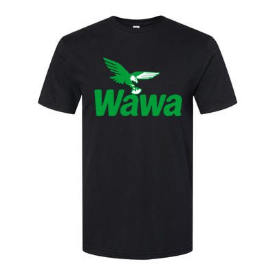 Funny Wawa Eagle Philadelphia Football Fan Softstyle® CVC T-Shirt