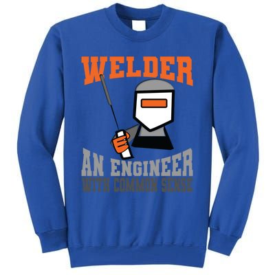 Fun Welder Engineer Gift Tall Sweatshirt