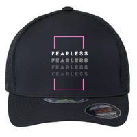 Fearless Woman. Empowering Courage. Ringless Not Worthless Flexfit Unipanel Trucker Cap