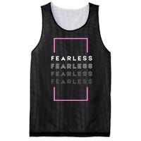 Fearless Woman. Empowering Courage. Ringless Not Worthless Mesh Reversible Basketball Jersey Tank