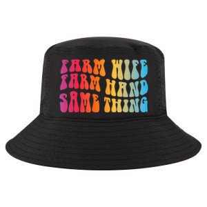 Farm Wife Farm Hand Same Thing Funny Cow Tees Cool Comfort Performance Bucket Hat