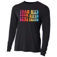 Farm Wife Farm Hand Same Thing Funny Cow Tees Cooling Performance Long Sleeve Crew