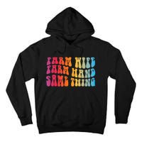 Farm Wife Farm Hand Same Thing Funny Cow Tees Tall Hoodie