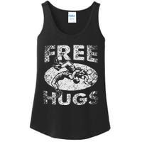 Funny Wrestling Funny Free Hugs Wrestling Gift Ladies Essential Tank