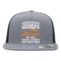 Funny Woodworking For Woodwork Grandpa Dad Woodworker Flat Bill Trucker Hat