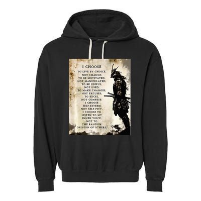 Fearless Warrior Garment-Dyed Fleece Hoodie