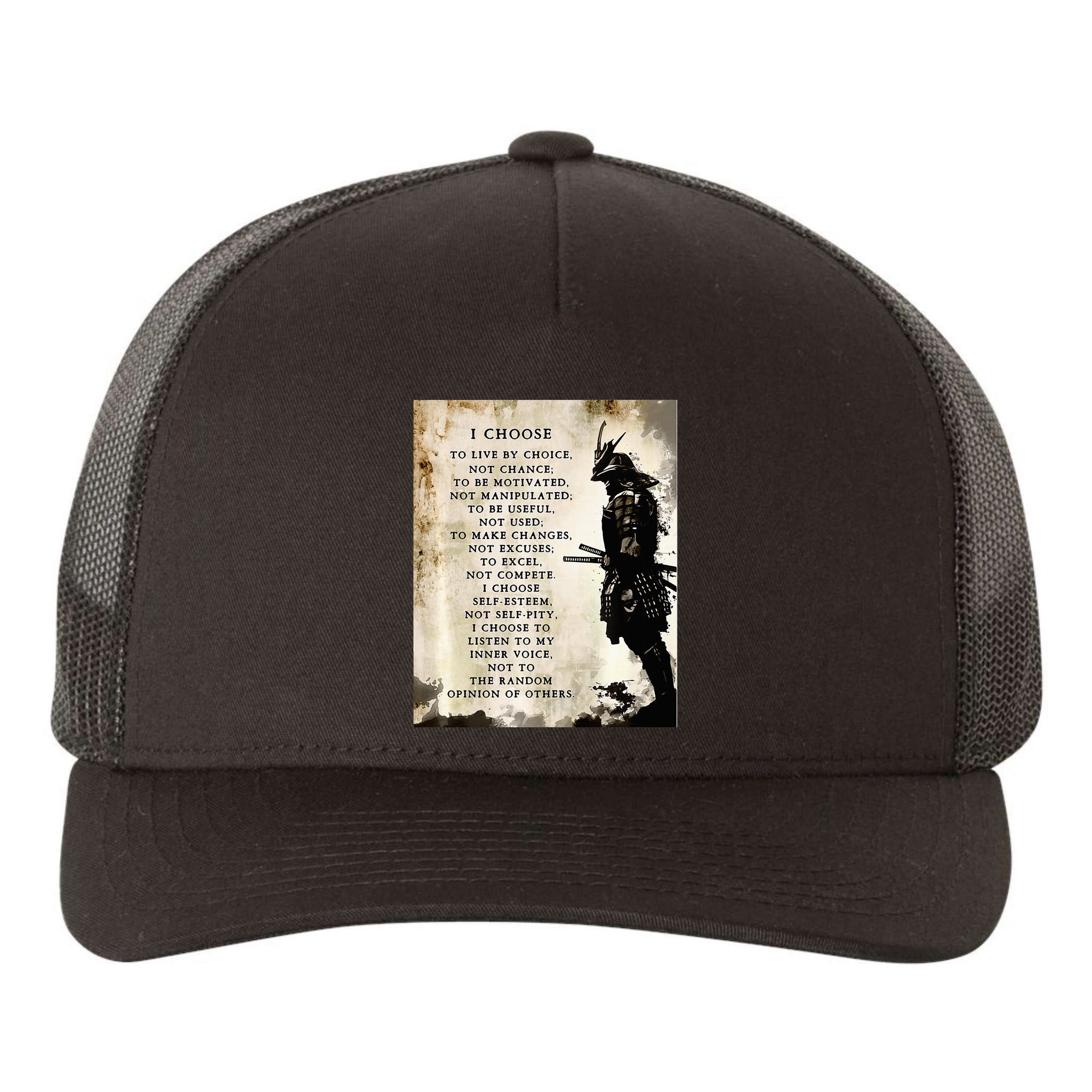 Fearless Warrior Yupoong Adult 5-Panel Trucker Hat
