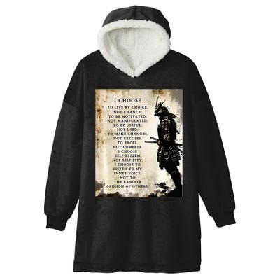 Fearless Warrior Hooded Wearable Blanket