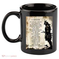 Fearless Warrior 11oz C Handle Ceramic Mug