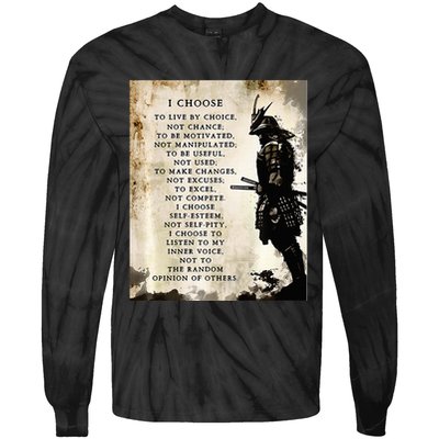 Fearless Warrior Tie-Dye Long Sleeve Shirt