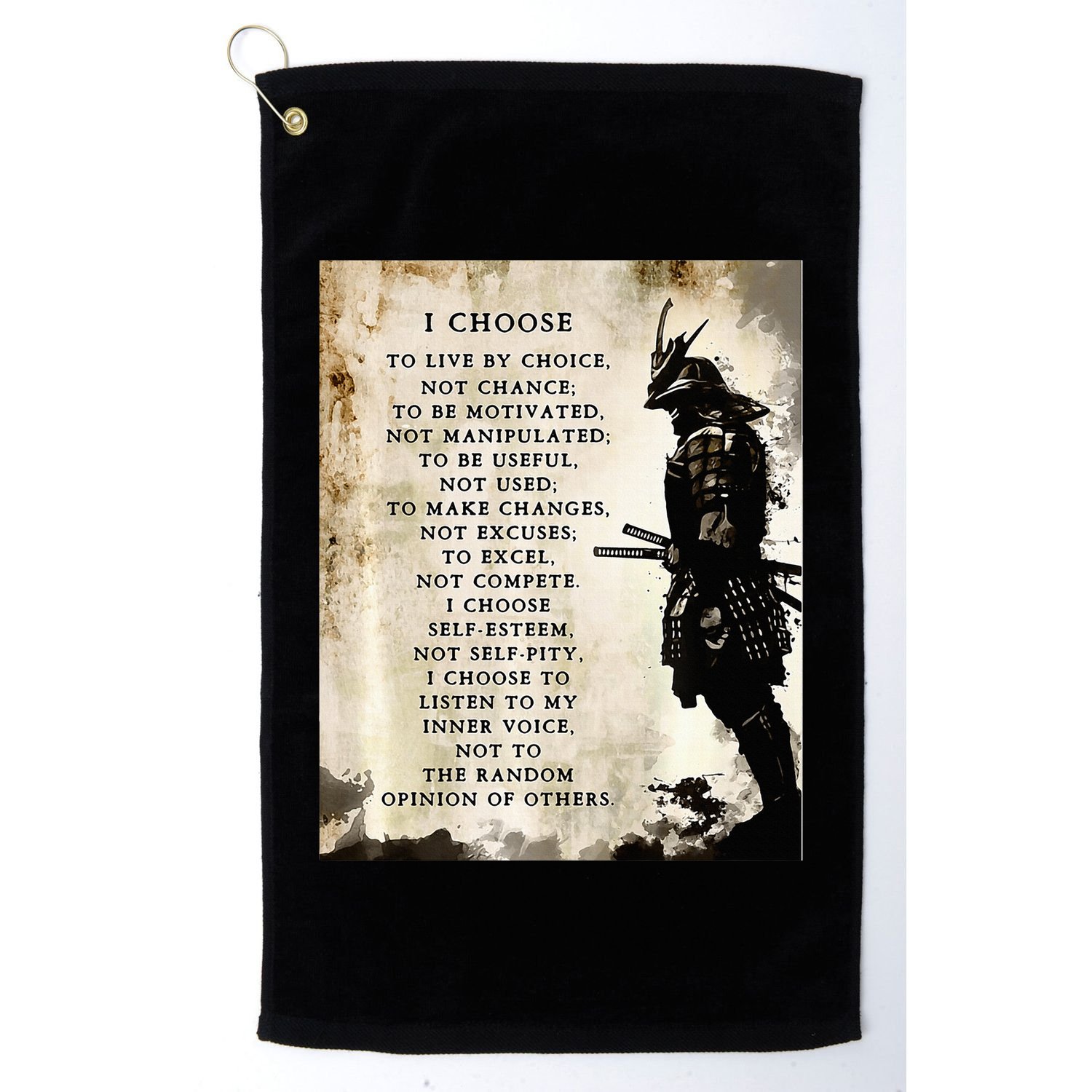 Fearless Warrior Golf Towel