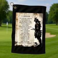 Fearless Warrior Golf Towel