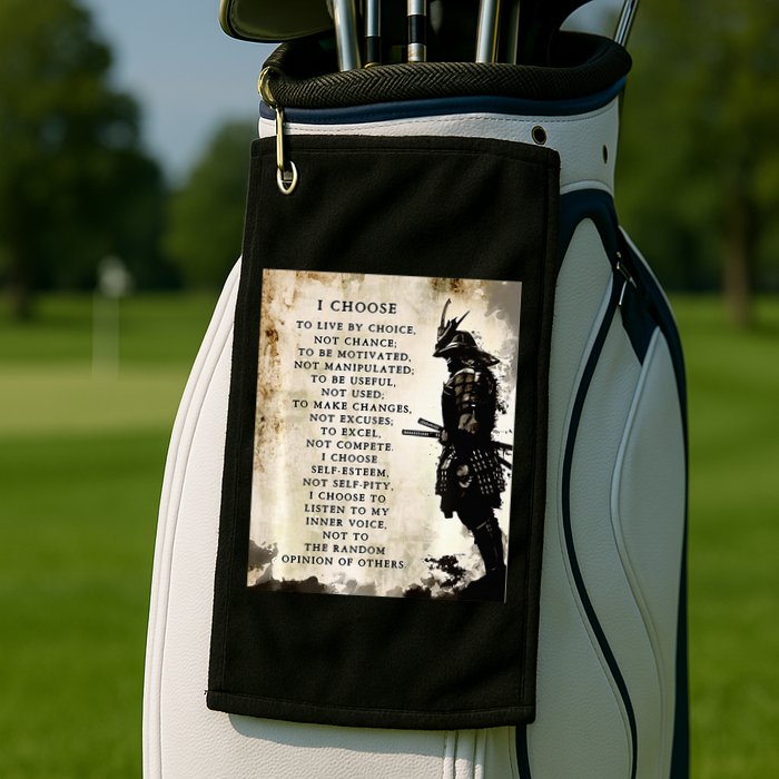 Fearless Warrior Golf Towel