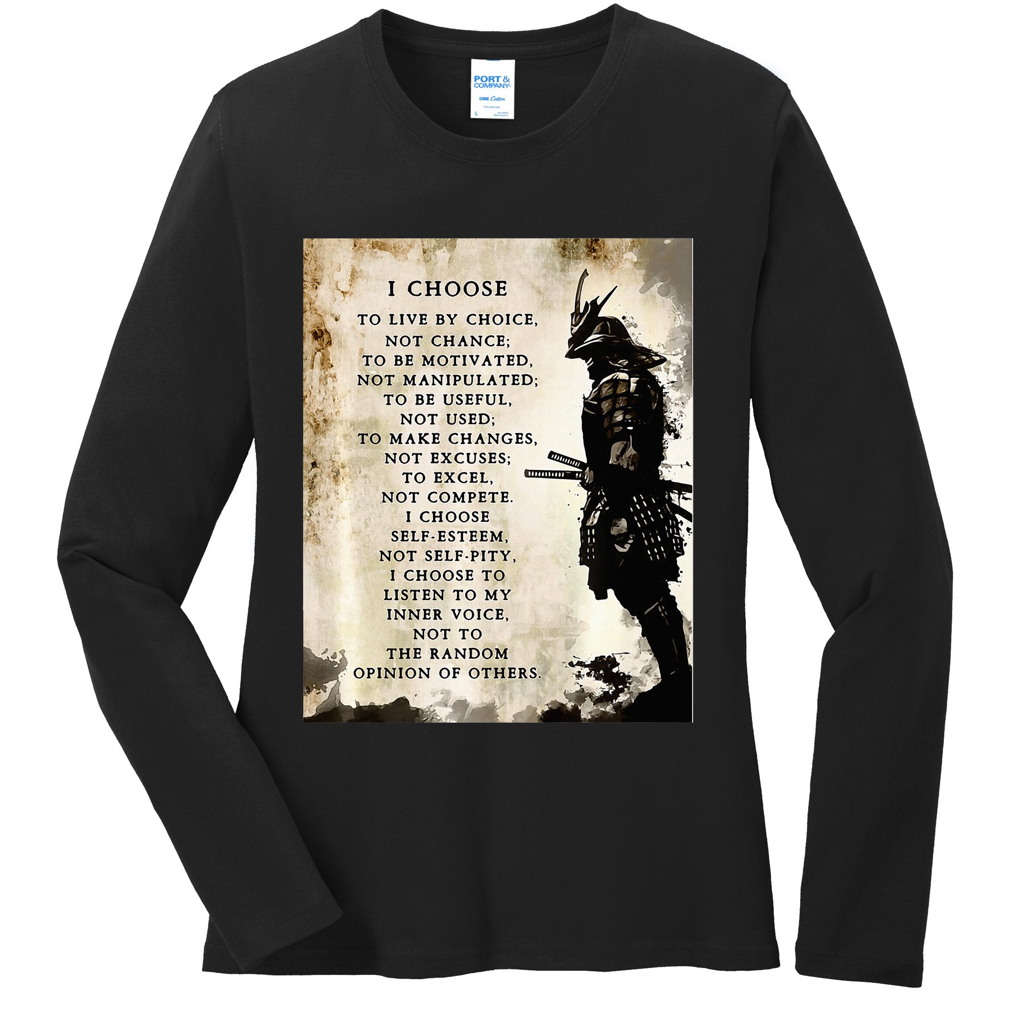 Fearless Warrior Ladies Long Sleeve Shirt
