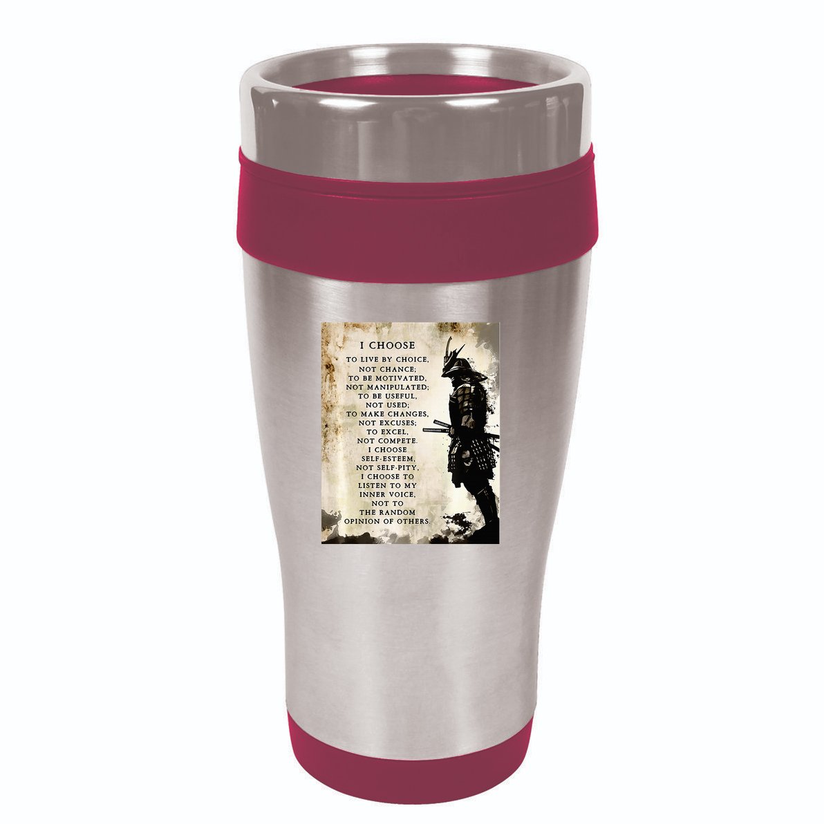 Fearless Warrior 16oz Travel Tumbler