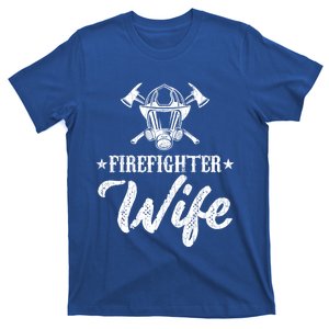 Firefighter Wife Funny Fire Fire Truck Graphic Gift T-Shirt