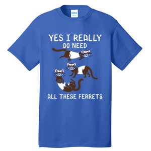 Ferret Whisperer Ferret Owner European Polecat Animal Great Gift Tall T-Shirt