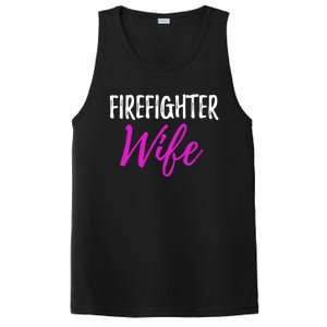 Firefighter Wife Funny Gift For Mother Or Wife Cool Gift PosiCharge Competitor Tank