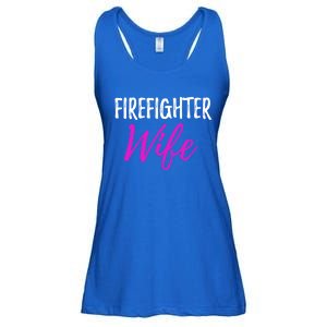 Firefighter Wife Funny Gift For Mother Or Wife Cool Gift Ladies Essential Flowy Tank