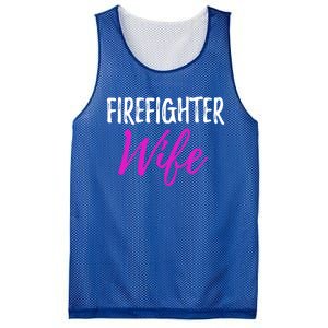 Firefighter Wife Funny Gift For Mother Or Wife Cool Gift Mesh Reversible Basketball Jersey Tank