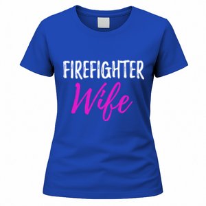 Firefighter Wife Funny Gift For Mother Or Wife Cool Gift Women's T-Shirt