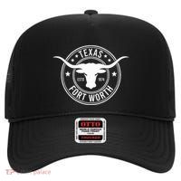 Fort Worth High Crown Mesh Back Trucker Hat