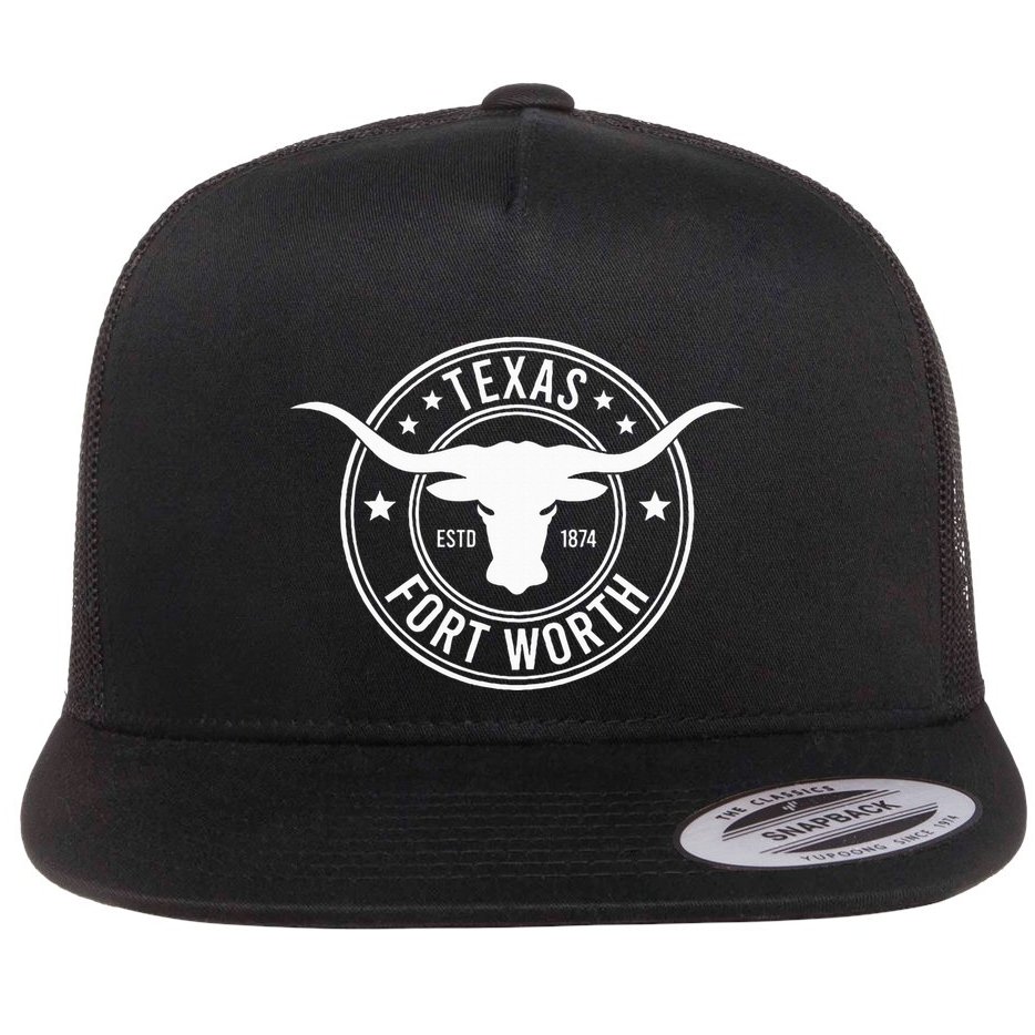Fort Worth Flat Bill Trucker Hat