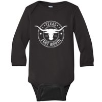 Fort Worth Baby Long Sleeve Bodysuit